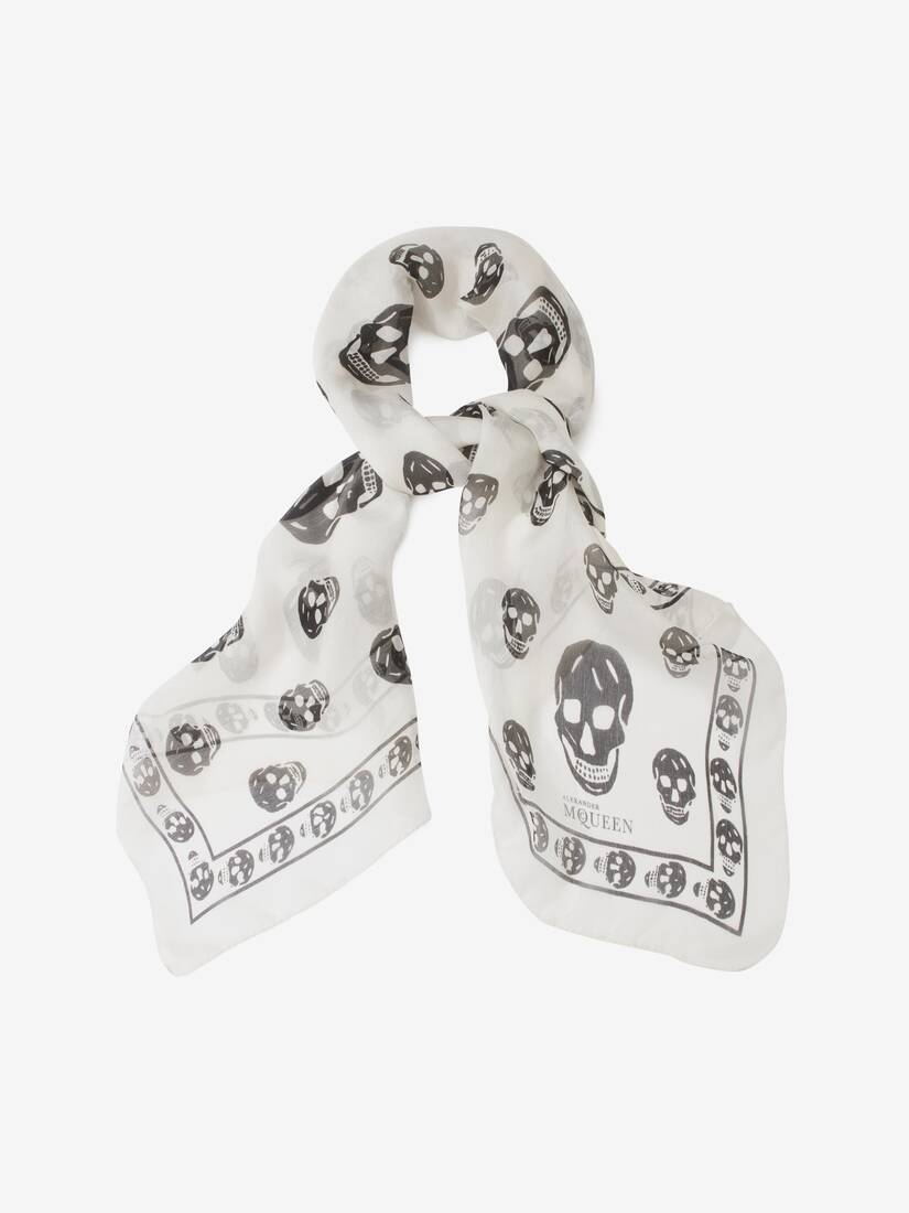 Alexander McQueen 经典骷髅围巾