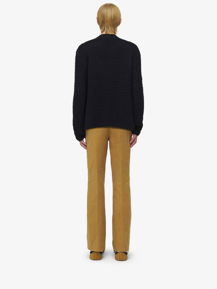 Alexander McQueen McQueen标志纹理套衫