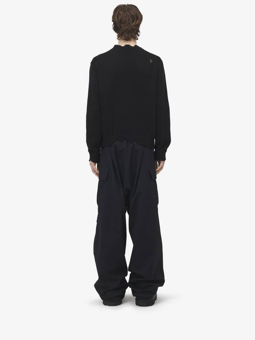 Alexander McQueen 仿旧骷髅套衫