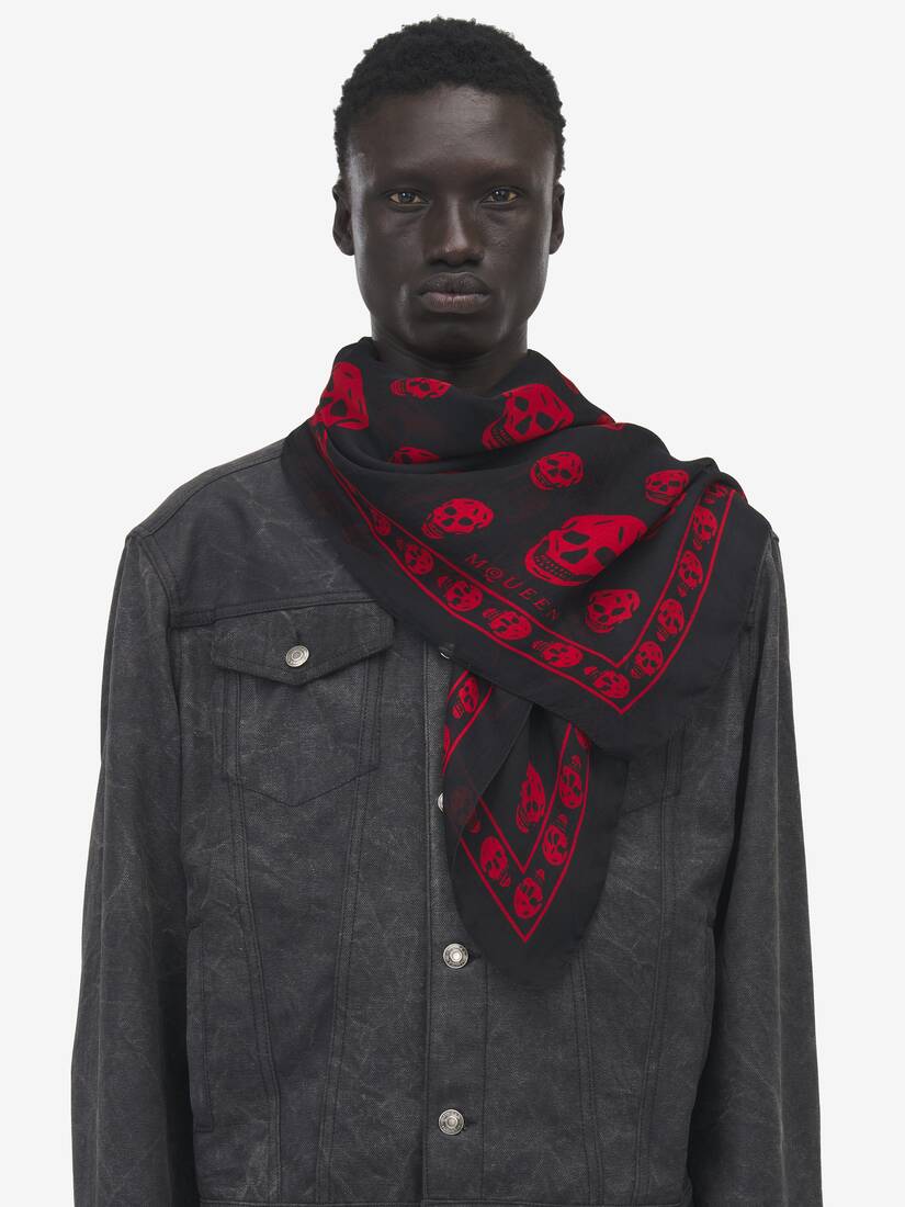 Alexander McQueen 经典骷髅丝巾
