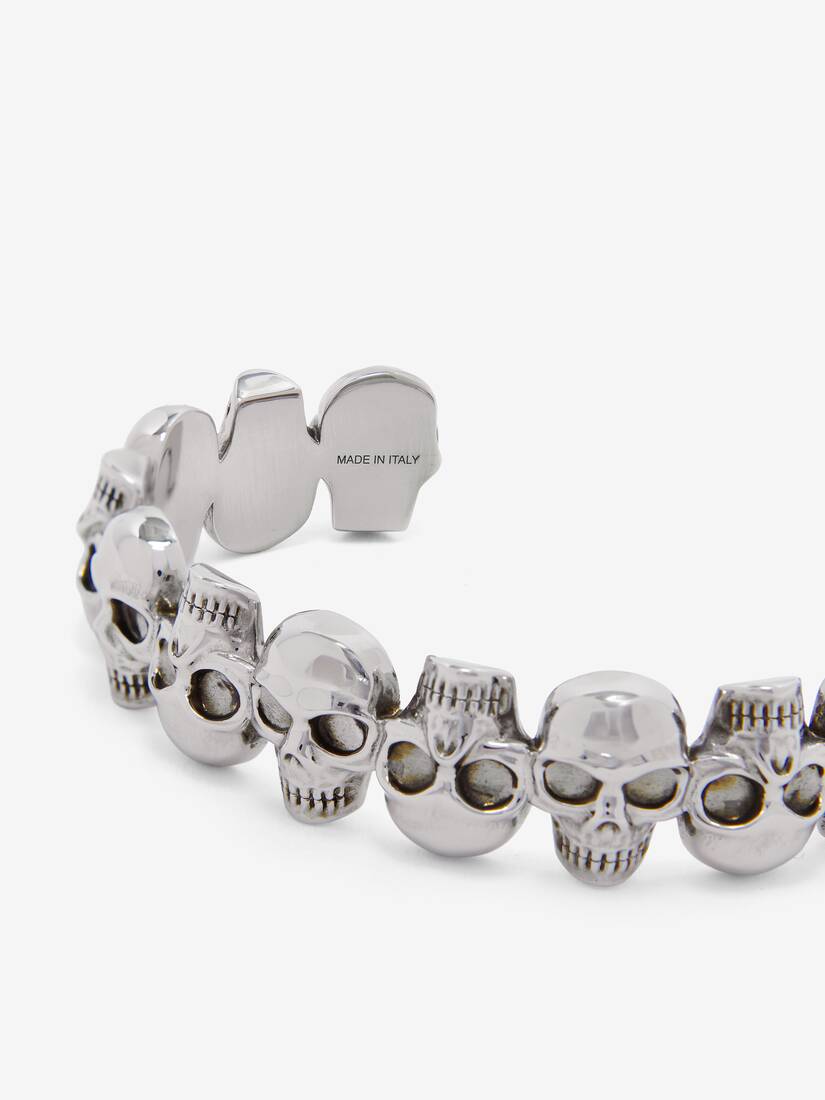 Alexander McQueen Multi-skull手镯