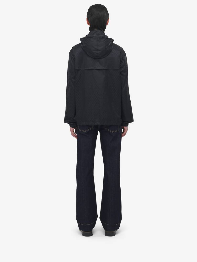 Alexander McQueen Skull提花风衣