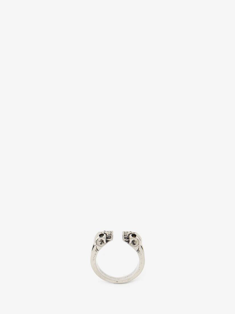 Alexander McQueen Twin Skull 戒指