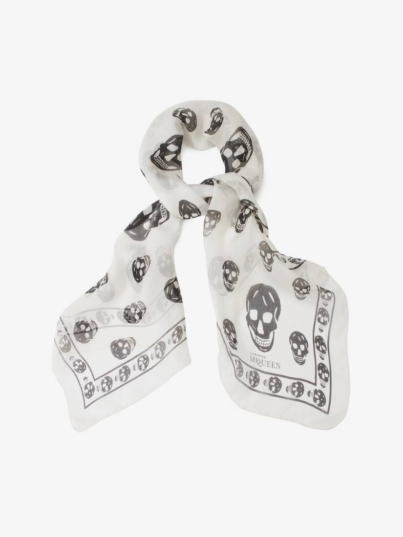 Alexander McQueen 经典骷髅围巾