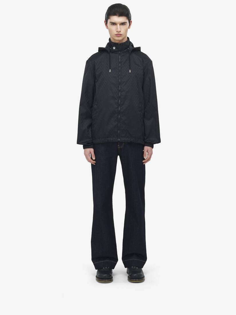 Alexander McQueen Skull提花风衣