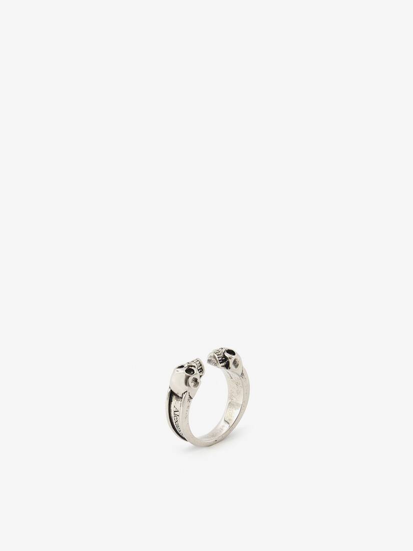 Alexander McQueen Twin Skull 戒指