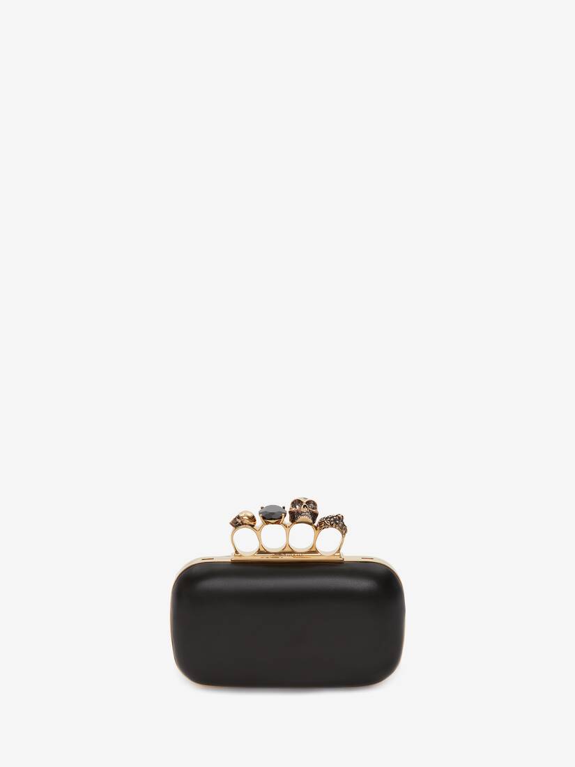 Alexander McQueen Knuckle链条手拿包