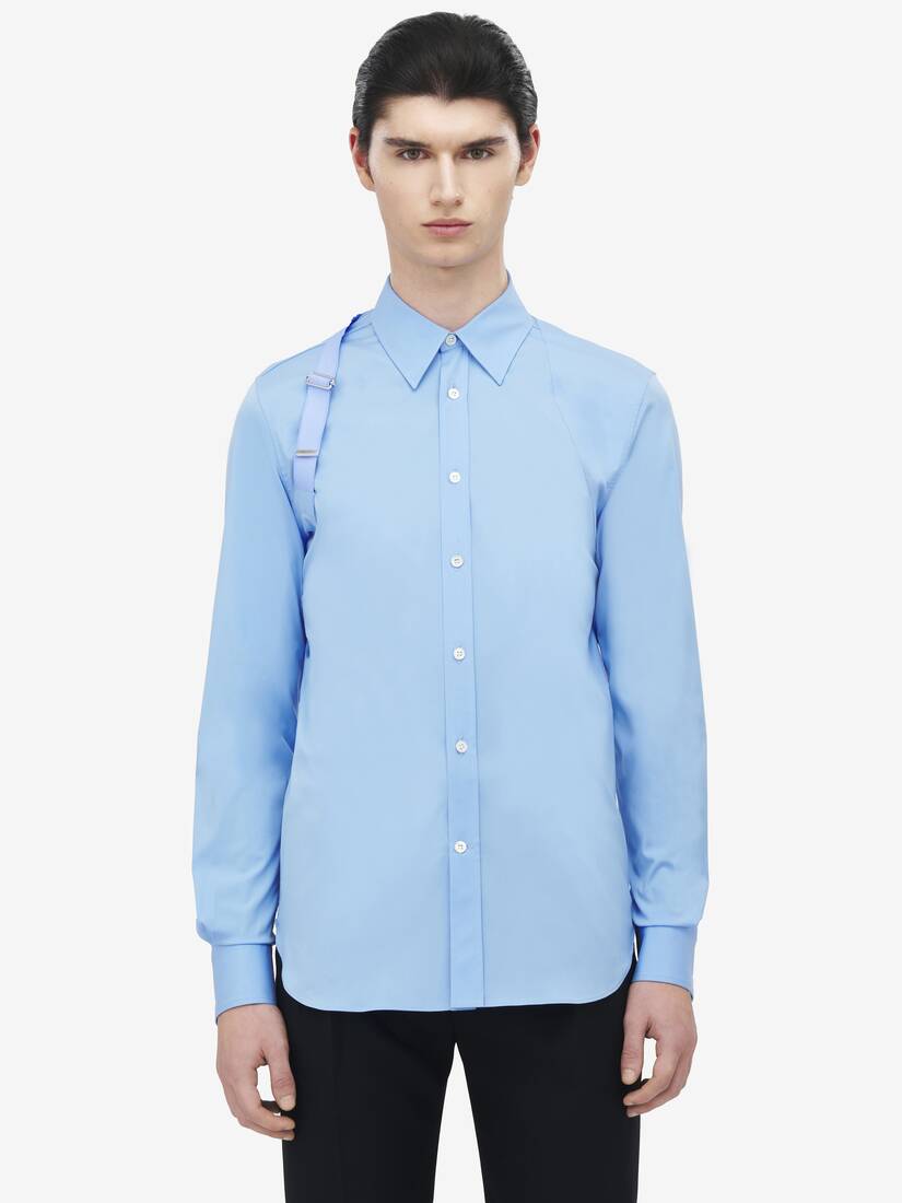 Alexander McQueen 标志饰带背带衬衫