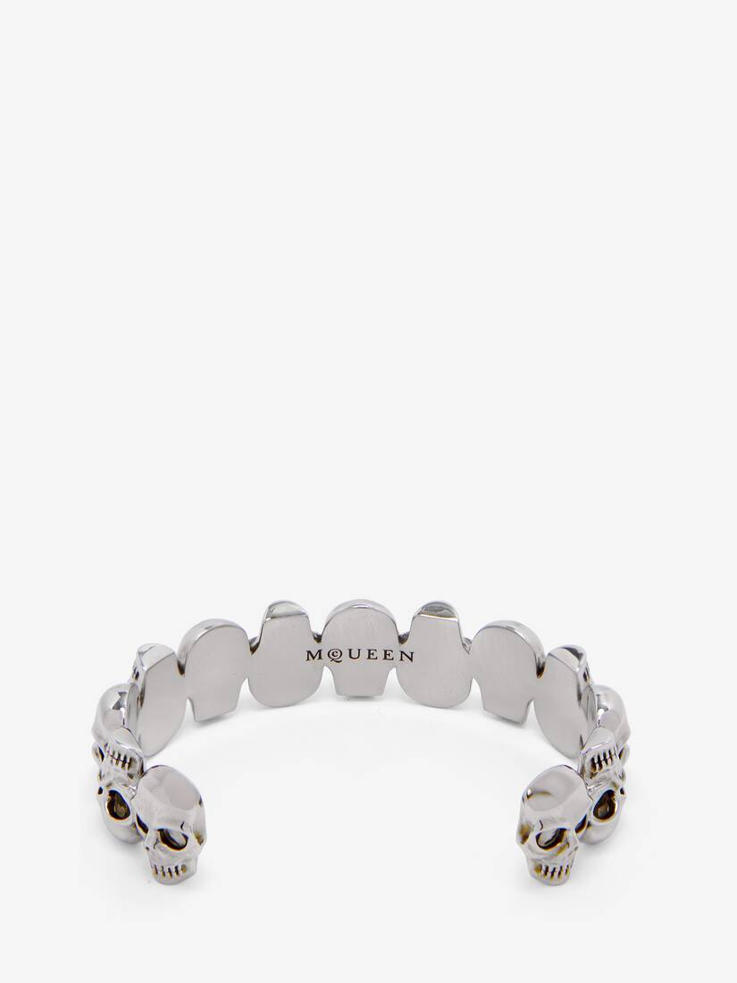 Alexander McQueen Multi-skull手镯