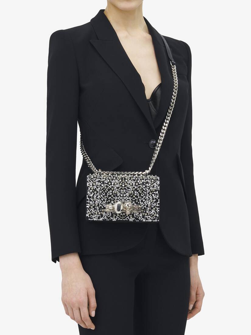 Alexander McQueen 迷你Jewelled Satchel手袋