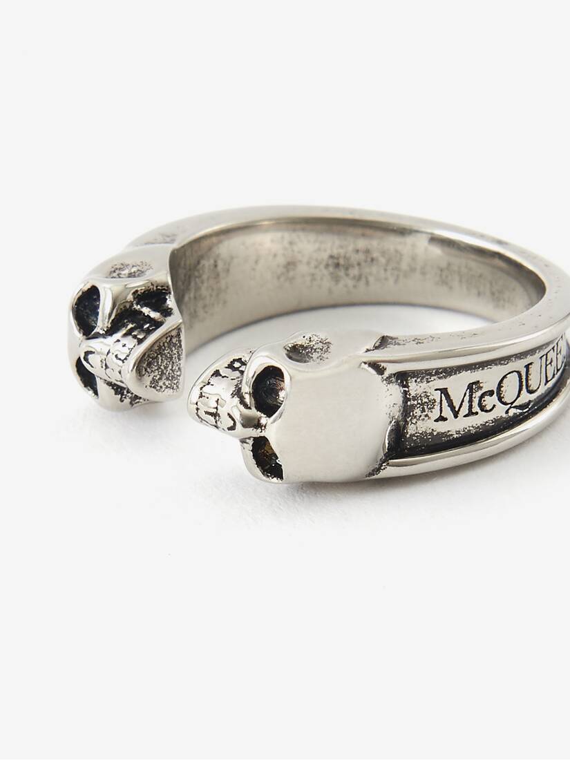 Alexander McQueen Twin Skull 戒指