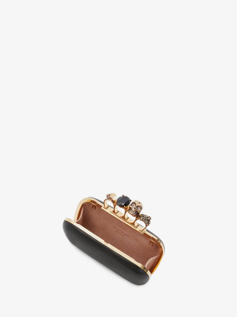 Alexander McQueen Knuckle链条手拿包