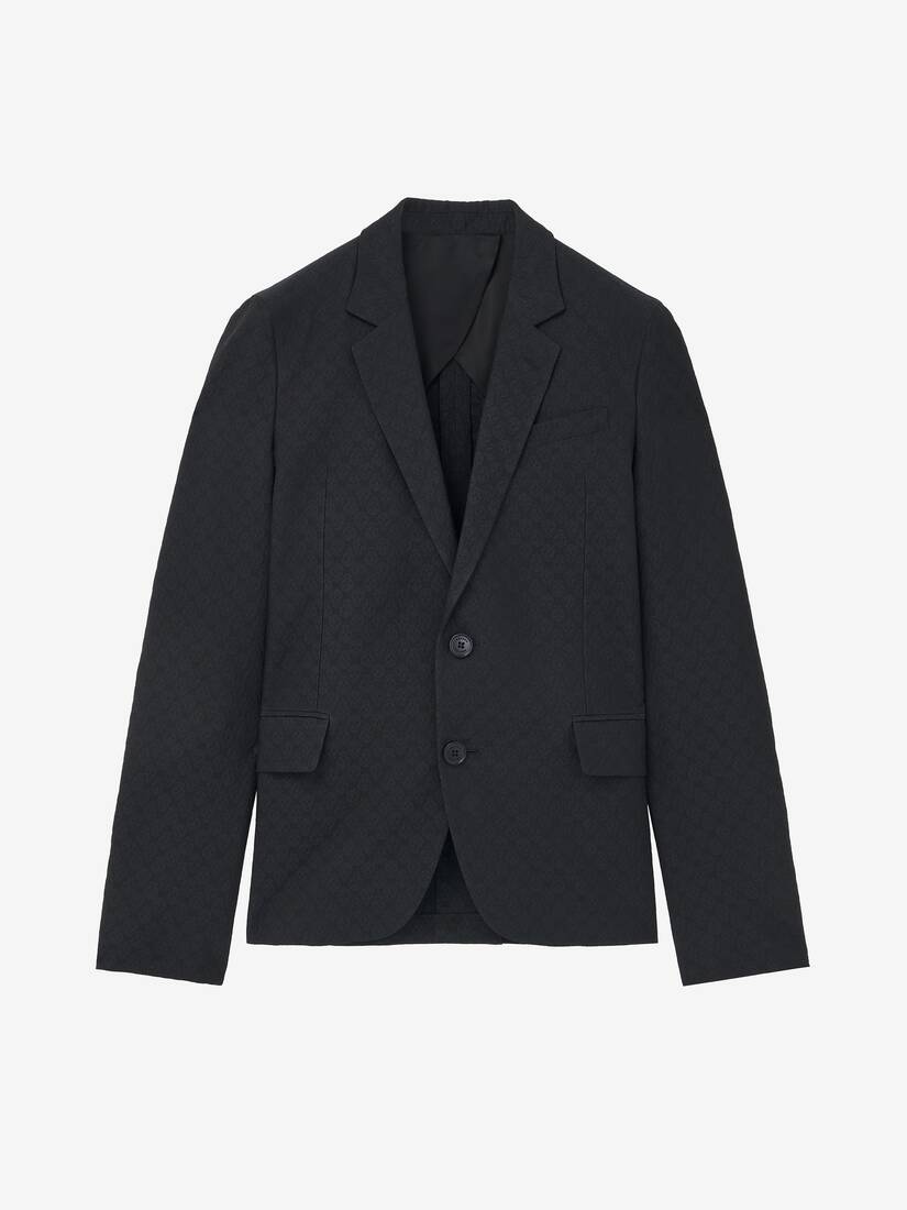 Alexander McQueen Skull提花解构夹克